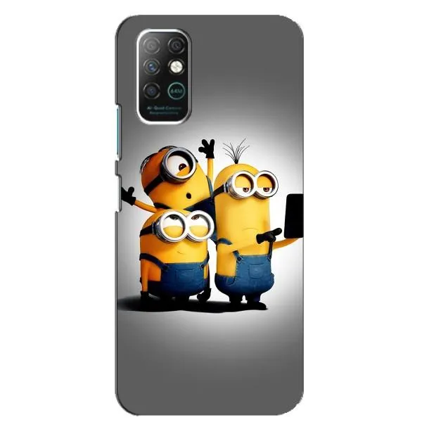 Чехол с принтом «Три миньона» для Infinix Note 8 Чехол с принтом «Три миньона» для Infinix Note 8