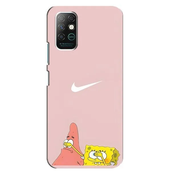 Чехол с принтом «Патрик и Губка» для Infinix Note 8
