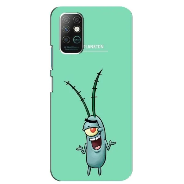 Чехол с принтом «Персонаж Планктон» для Infinix Note 8