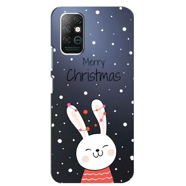 Чехол с принтом «Рождественский заяц» для Infinix Note 8