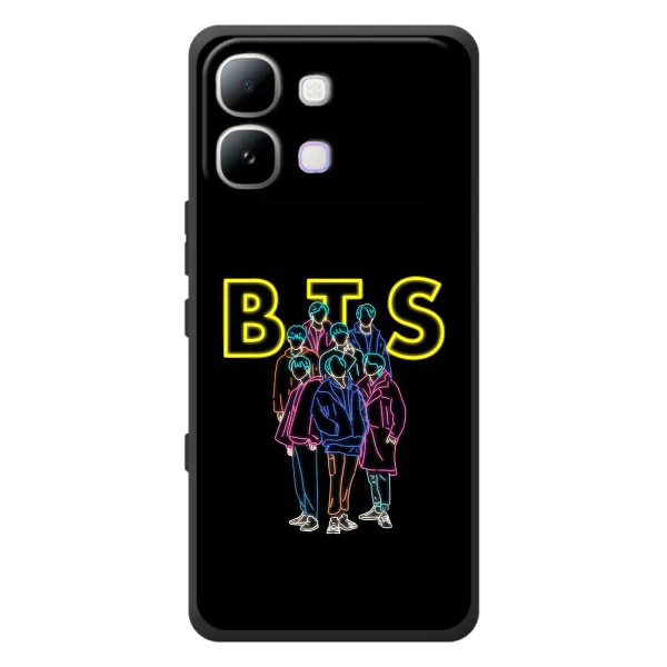 Чехол с принтом «BTS стайл» для Infinix Note Edge
