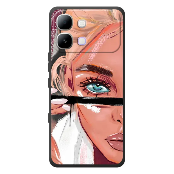 Чехол с принтом «Макияж» для Infinix Note Edge Чехол с принтом «Макияж» для Infinix Note Edge