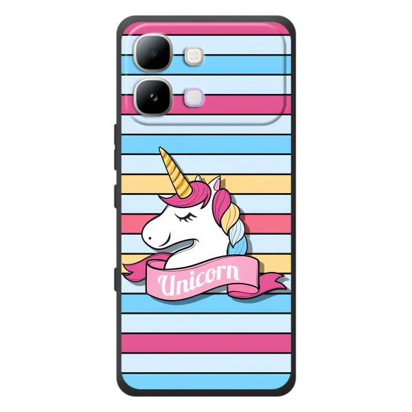 Чехол с принтом «Unicorn» для Infinix Note Edge