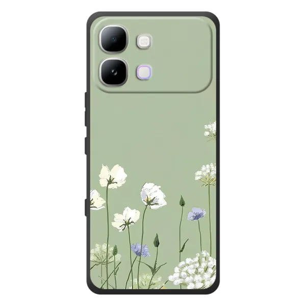 Чехол с принтом «Цветы на зеленом» для Infinix Note Edge Чехол с принтом «Цветы на зеленом» для Infinix Note Edge