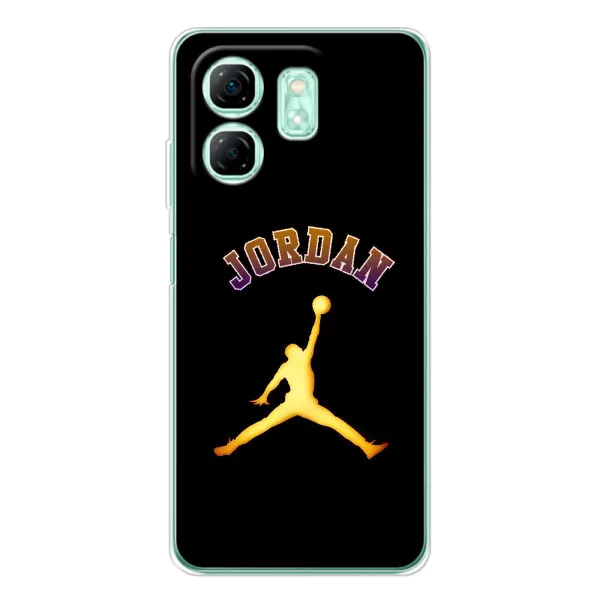 Чехол с принтом «Jordan Gold» для Infinix Smart 10 HD