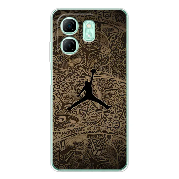 Чехол с принтом «Logo Jordan» для Infinix Smart 10 HD