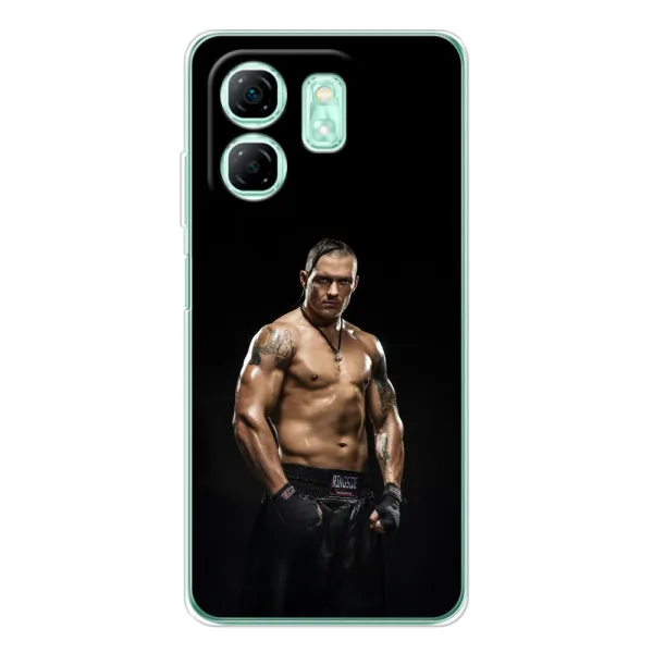 Чехол с принтом «Чемпион Александр Усик» для Infinix Smart 10 HD