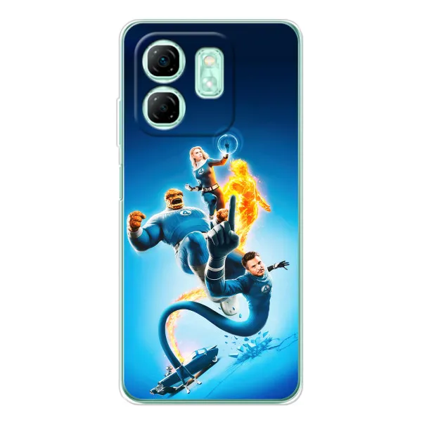 Чехол с принтом «Герои Фантастическая Четверка» для Infinix Smart 10 HD Чехол с принтом «Герои Фантастическая Четверка» для Infinix Smart 10 HD