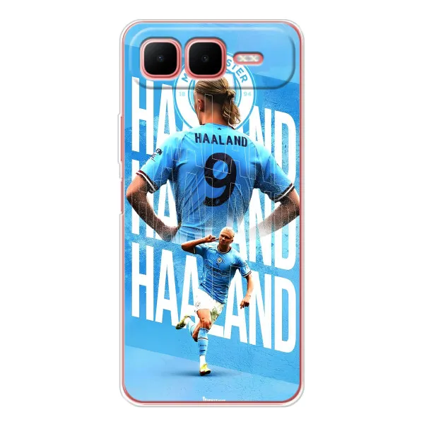 Чехол с принтом «Erling Haaland» для Infinix Smart 10 Plus