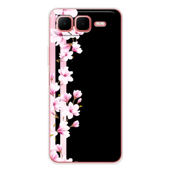 Чохол з принтом «Квіточки» для Infinix Smart 10 Plus Чохол з принтом «Квіточки» для Infinix Smart 10 Plus
