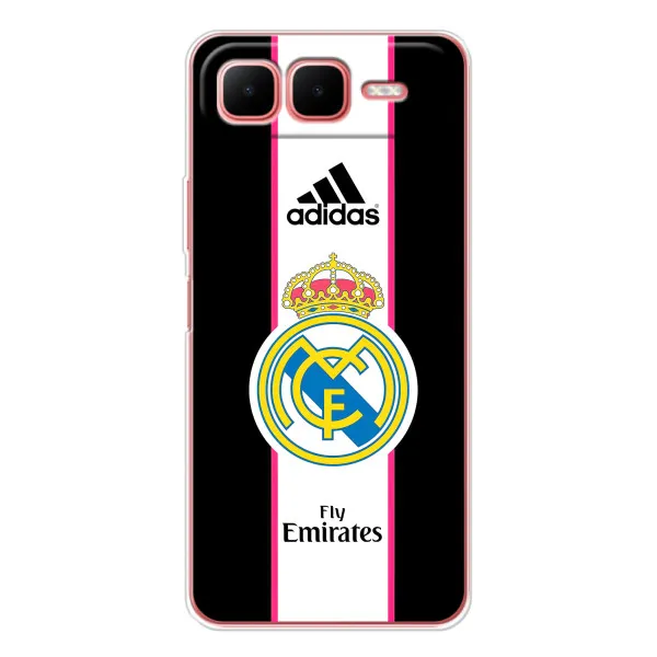Чехол с принтом «Лого Real Madrid» для Infinix Smart 10 Plus