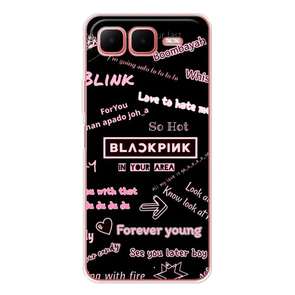 Чехол с принтом «BLACKPINK» для Infinix Smart 10 Plus