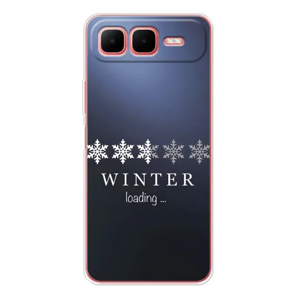 Чехол с принтом «Winter loading» для Infinix Smart 10 Plus Чехол с принтом «Winter loading» для Infinix Smart 10 Plus
