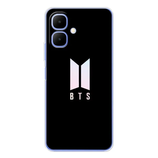 Чехол с принтом «Лого BTS» для Infinix Smart 10 Чехол с принтом «Лого BTS» для Infinix Smart 10
