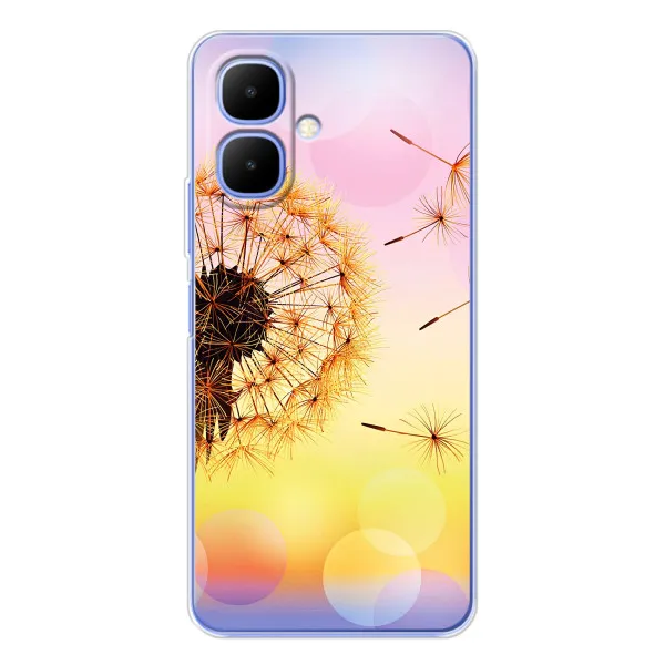 Чехол с принтом «Одуванчик» для Infinix Smart 10