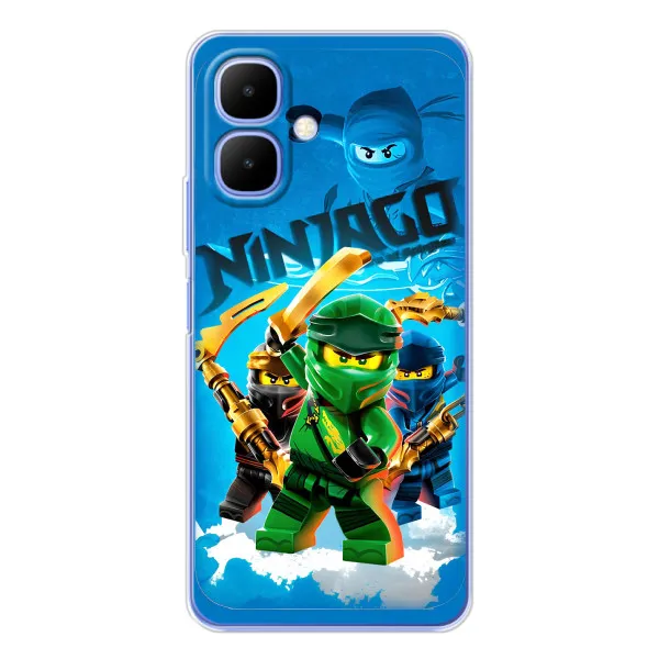 Чохол з принтом «Ninjago» для Infinix Smart 10 Чохол з принтом «Ninjago» для Infinix Smart 10