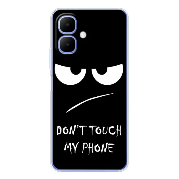 Чехол с принтом «Dont Touch» для Infinix Smart 10