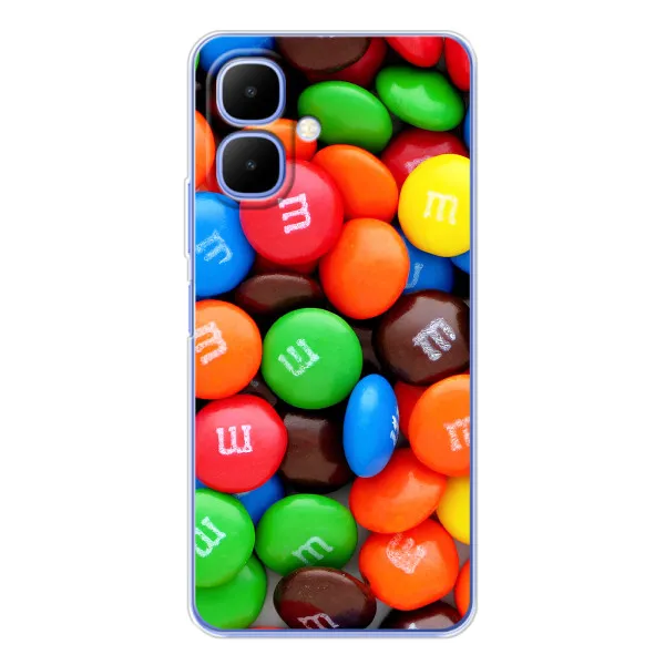 Чехол с принтом «MM's» для Infinix Smart 10