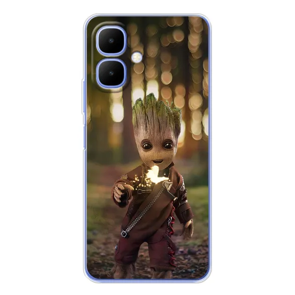 Чохол з принтом «I am Groot» для Infinix Smart 10