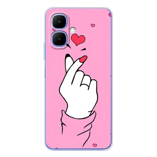 Чехол с принтом «Знак Love» для Infinix Smart 10