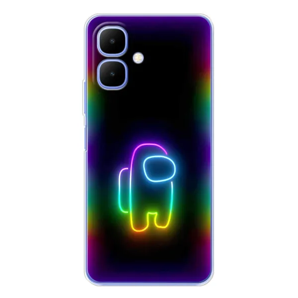 Чехол с принтом «Яркий скин» для Infinix Smart 10