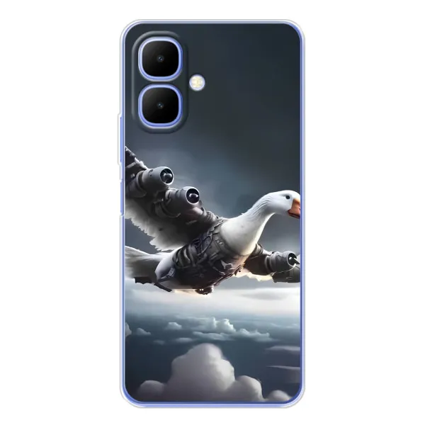 Чехол с принтом «Бомбардини гусини» для Infinix Smart 10 Чехол с принтом «Бомбардини гусини» для Infinix Smart 10