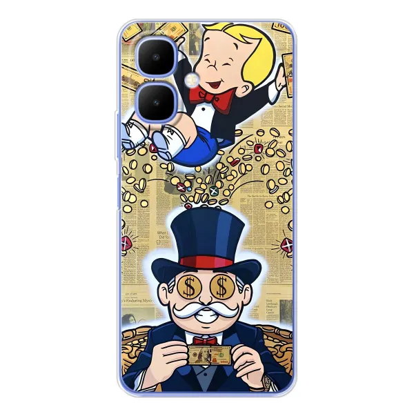 Чехол с принтом «Монополия Мен» для Infinix Smart 10