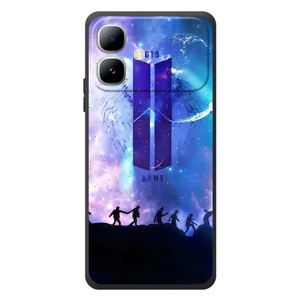 Чехол с принтом «Army BTS» для Infinix Smart 20 Чехол с принтом «Army BTS» для Infinix Smart 20