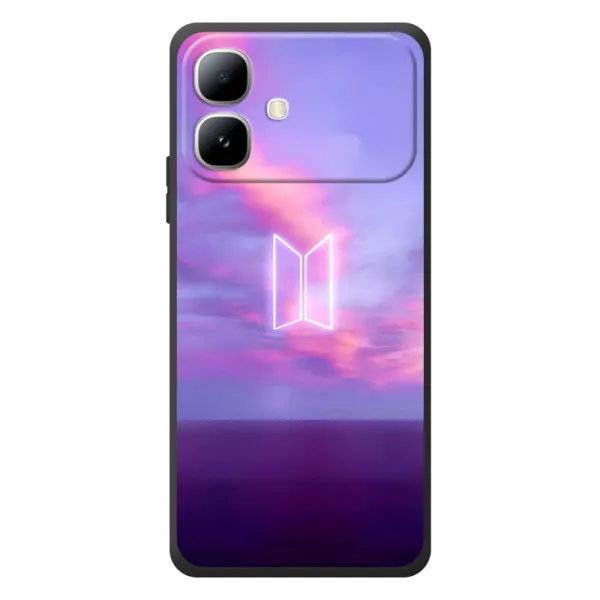 Чехол с принтом «BTS логотип» для Infinix Smart 20 Чехол с принтом «BTS логотип» для Infinix Smart 20