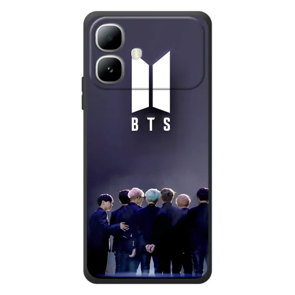 Чехол с принтом «Группа BTS» для Infinix Smart 20 Чехол с принтом «Группа BTS» для Infinix Smart 20