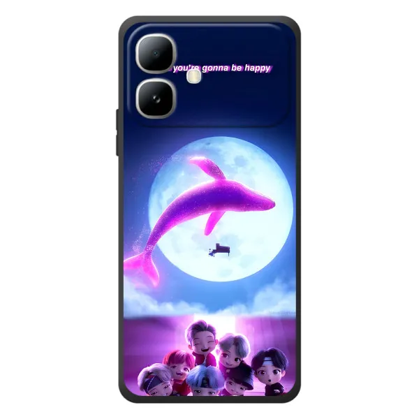 Чехол с принтом «КИТ BTS» для Infinix Smart 20 Чехол с принтом «КИТ BTS» для Infinix Smart 20