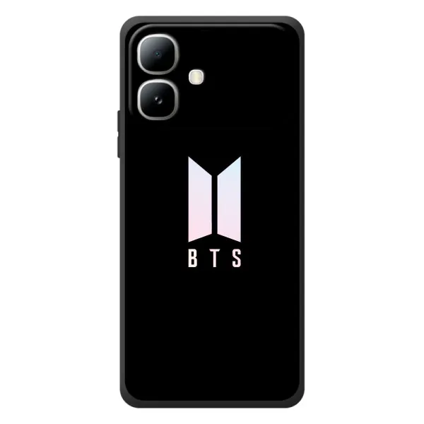 Чехол с принтом «Лого BTS» для Infinix Smart 20 Чехол с принтом «Лого BTS» для Infinix Smart 20