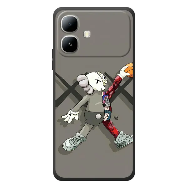 Чехол с принтом «Беарбрик Джордан» для Infinix Smart 20