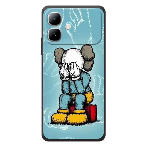 Чехол с принтом «Плач Bearbrick» для Infinix Smart 20