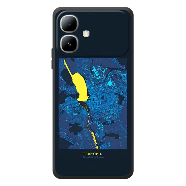 Чехол с принтом «Тернополь» для Infinix Smart 20