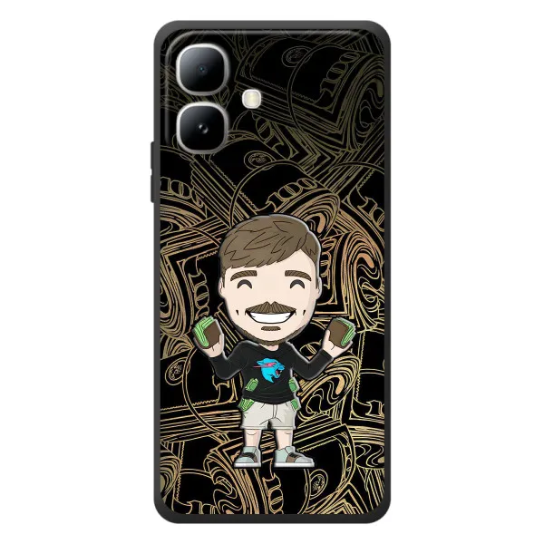 Чехол с принтом «Mister Beast» для Infinix Smart 20