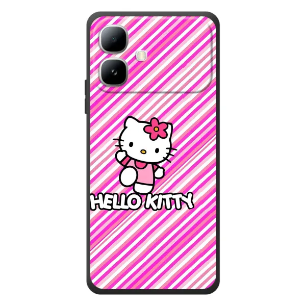 Чехол с принтом «Hello Kytty» для Infinix Smart 20 Чехол с принтом «Hello Kytty» для Infinix Smart 20