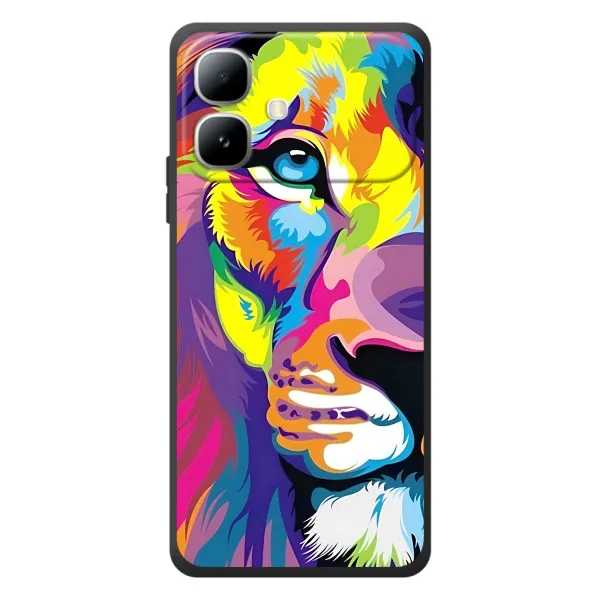 Чехол с принтом «Яркий Лев» для Infinix Smart 20