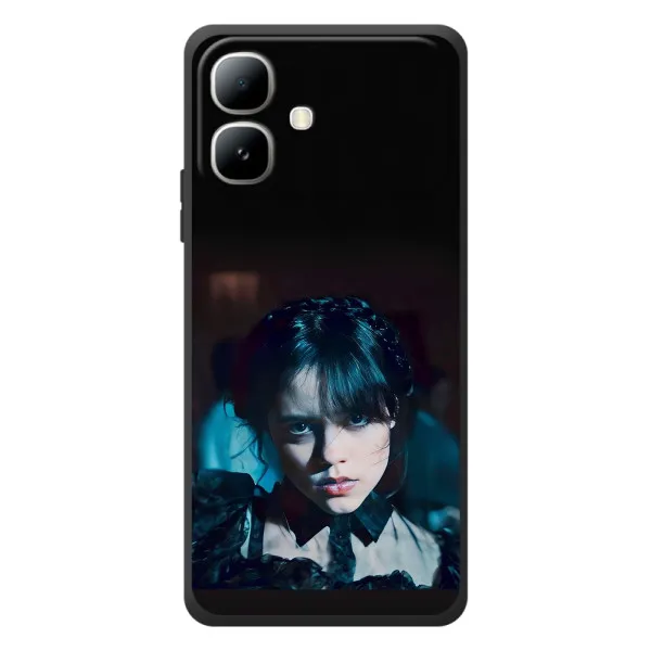 Чехол с принтом «взгляд Уэнздей» для Infinix Smart 20