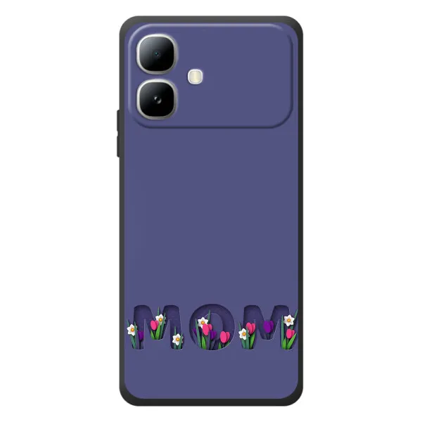 Чехол с принтом «Мама в цветах» для Infinix Smart 20