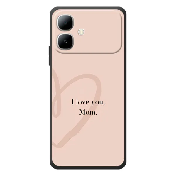 Чехол с принтом «Сердце маме» для Infinix Smart 20