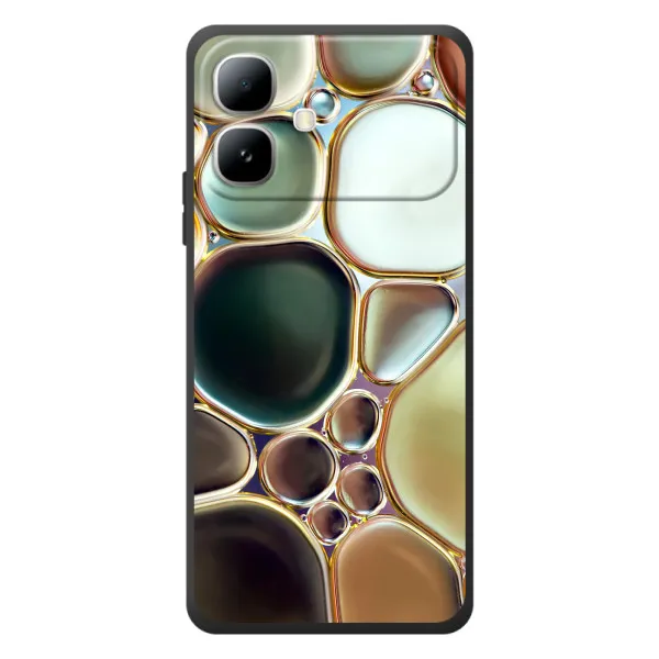 Чехол с принтом «Радужный Мрамор» для Infinix Smart 20