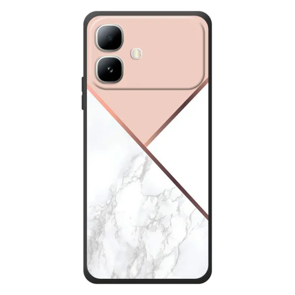 Чехол с принтом «Тройной мрамор» для Infinix Smart 20