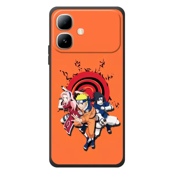 Чехол с принтом «команда Наруто» для Infinix Smart 20