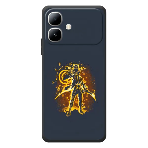 Чехол с принтом «золотой Наруто» для Infinix Smart 20