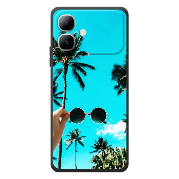 Чехол с принтом «Взгляд лето» для Infinix Smart 20
