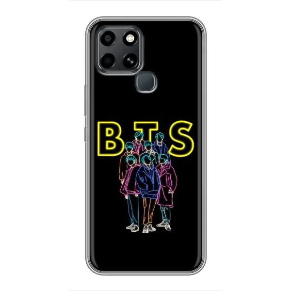Чохол з принтом «BTS стайл» для Infinix Smart 6