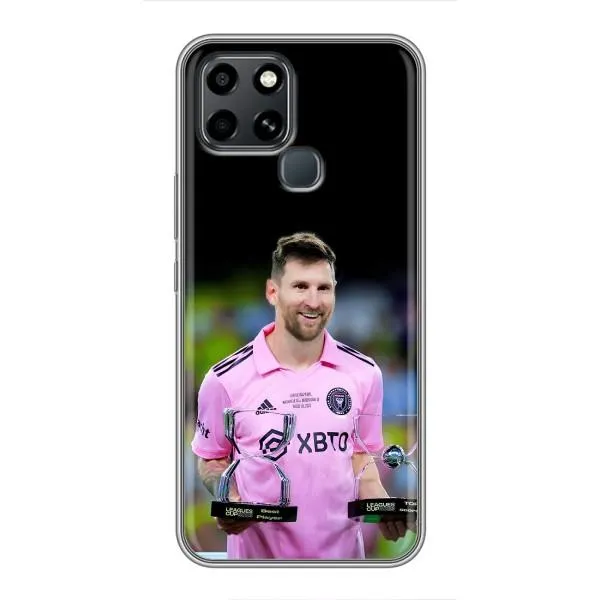 Чехол с принтом «Кубки Месси» для Infinix Smart 6 Чехол с принтом «Кубки Месси» для Infinix Smart 6