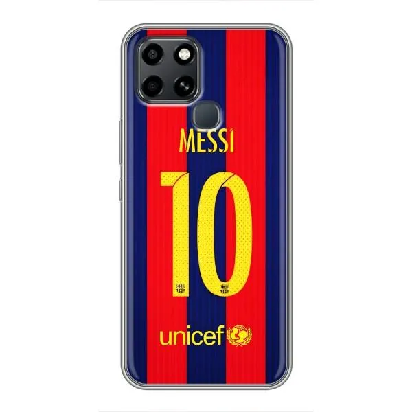 Чохол з принтом «Messi Barca 10» для Infinix Smart 6 Чохол з принтом «Messi Barca 10» для Infinix Smart 6