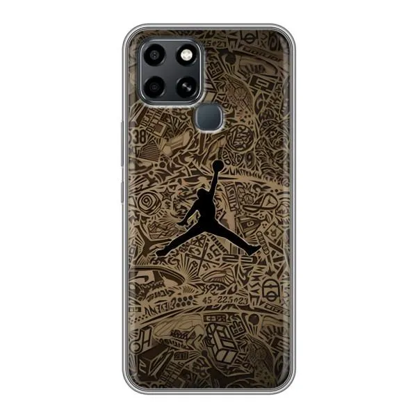 Чехол с принтом «Logo Jordan» для Infinix Smart 6
